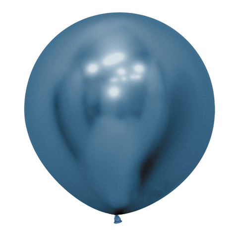 Sempertex Metallic Reflex Blue 60cm Balloon
