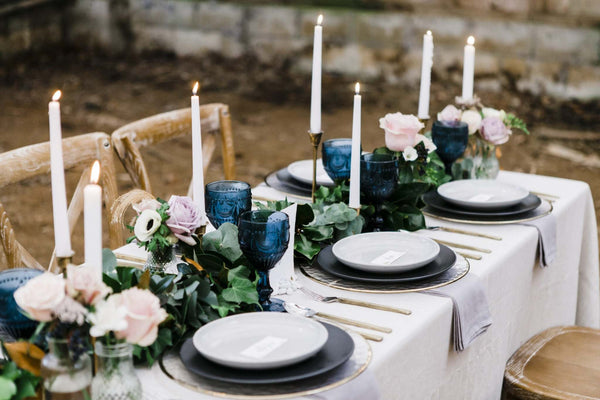 Rectangle Stonewash Linen Tablecloth - Natural - EX HIRE STOCK