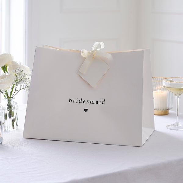 Bridesmaid gift bag