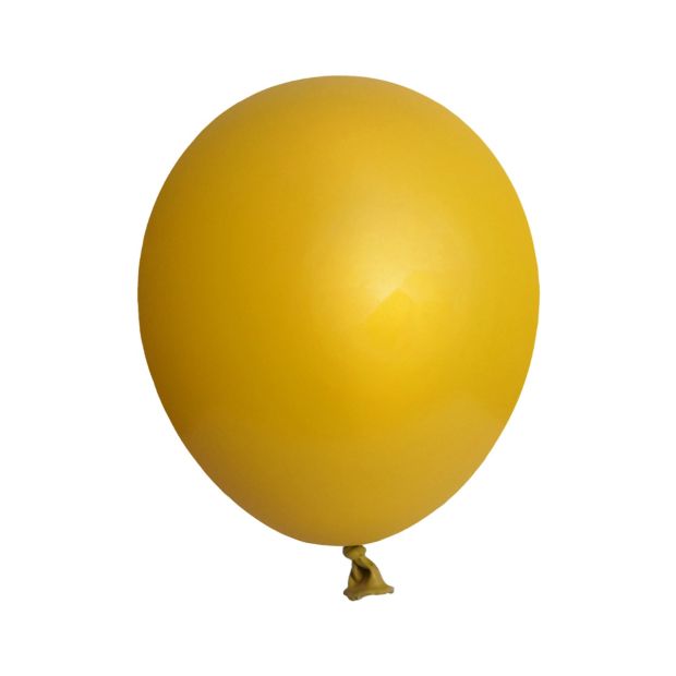 28cm Balloon Mustard (Single)