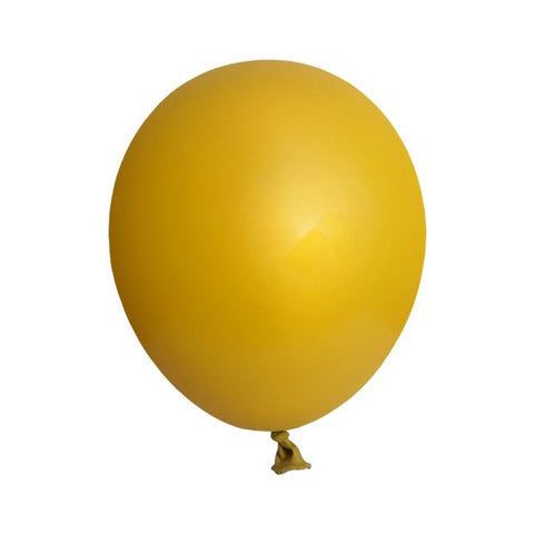28cm Balloon Mustard (Single) - The Pretty Prop Shop Parties
