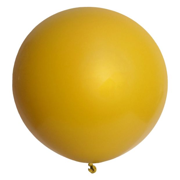 90cm Balloon Mustard (Single)