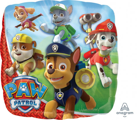 Paw Patrol Foil Balloon - The Pretty Prop Shop Parties, Auckland New Zealand