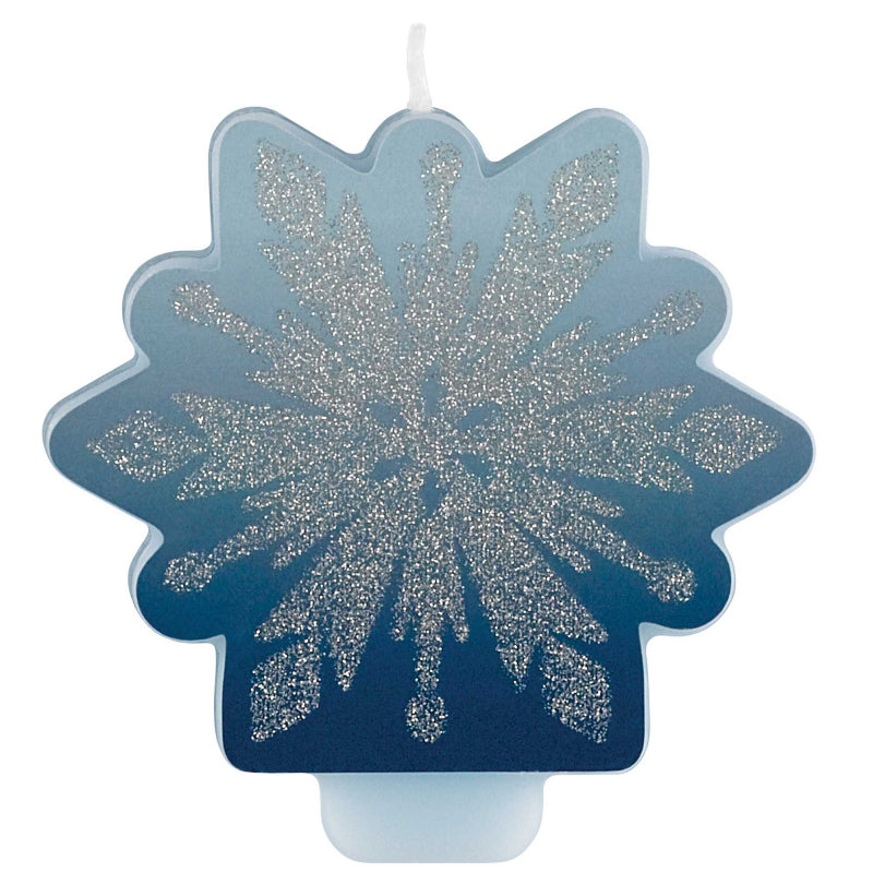Frozen 2 Glittered Candle - The Pretty Prop Shop Parties, Auckland New Zealand