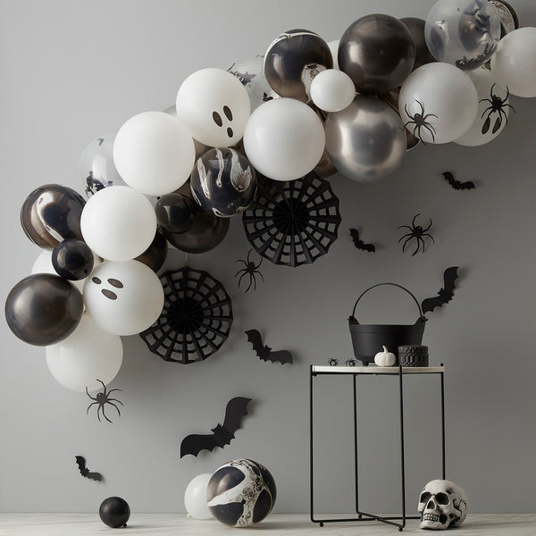 Skull Paint Halloween Balloons - The Pretty Prop Shop Parties