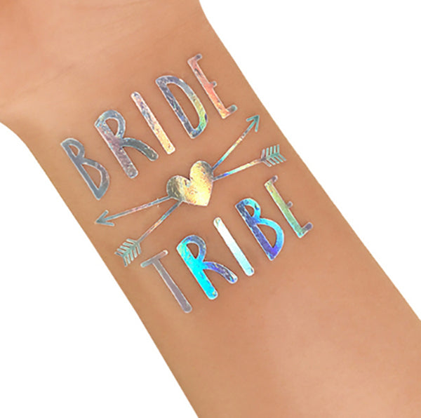 Hen's Party Temporary Tattoo - Iridescent - The Pretty Prop Shop Parties, Auckland New Zealand