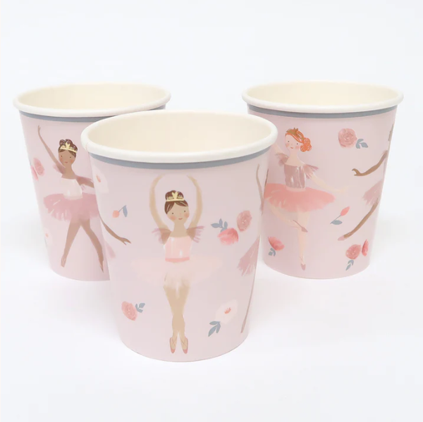 Ballet Cups (x 8) - The Pretty Prop Shop Parties
