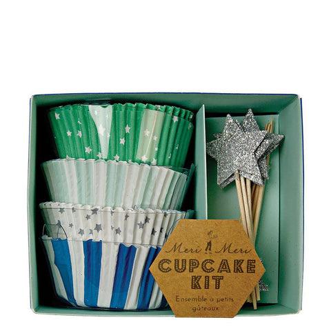 Blue Star Cupcake Kit - The Pretty Prop Shop Parties, Auckland New Zealand