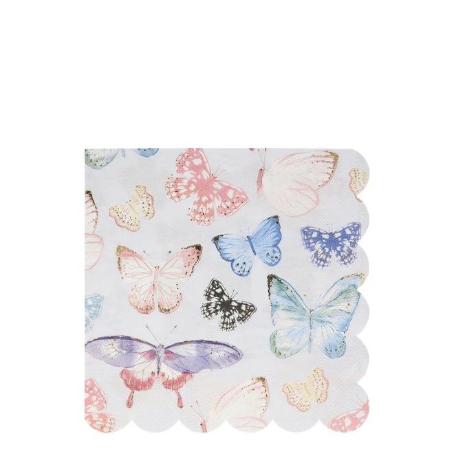 Butterfly Large Napkins - The Pretty Prop Shop Parties