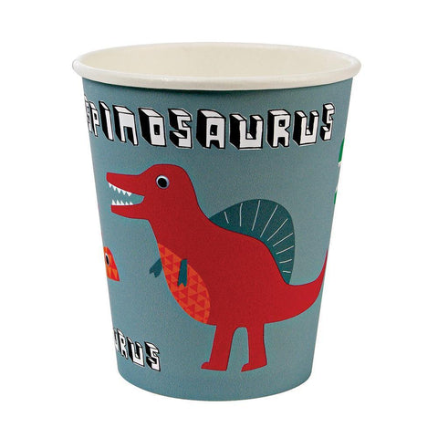 Dinosaur Paper Cups - The Pretty Prop Shop Parties, Auckland New Zealand