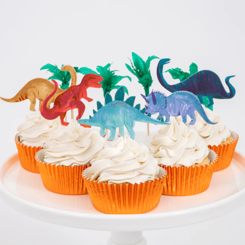 Dinosaur Kingdom Cupcake Kit (x 24 toppers)