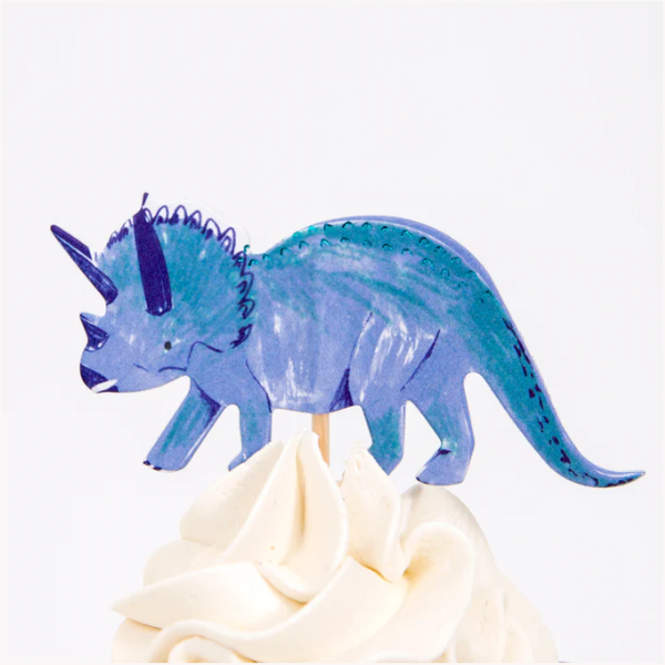 Dinosaur Kingdom Cupcake Kit (x 24 toppers) - The Pretty Prop Shop Parties