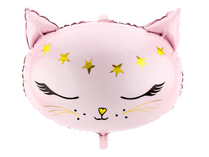Kitty Cat Pink Foil Balloon