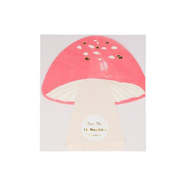 Fairy Mushroom Napkins - The Pretty Prop Shop Parties