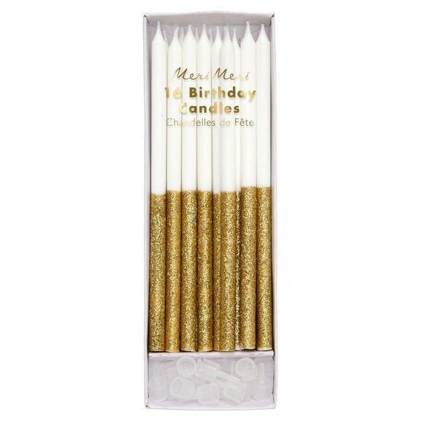 Glitter Dipped Candles - Assorted Colours - The Pretty Prop Shop Parties, Auckland New Zealand