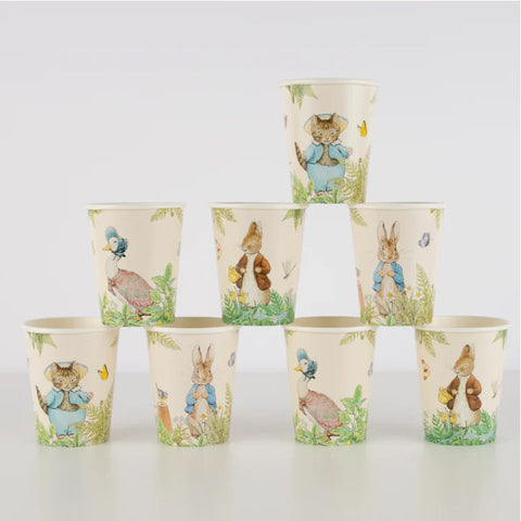 Peter Rabbit & Friends In The Garden Paper Cups