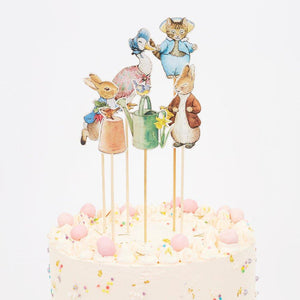 Peter Rabbit™ & Friends Cake Toppers - The Pretty Prop Shop Parties