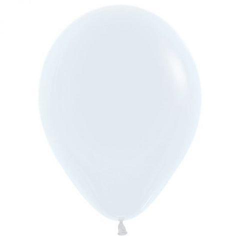 12cm Balloon White (Single)