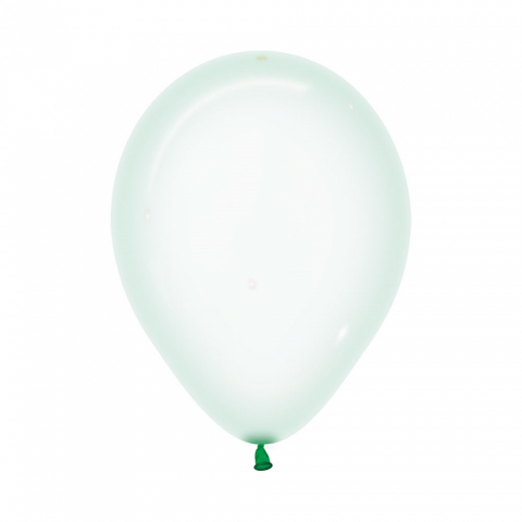 30cm Balloon Crystal Pastel Green (Single) - The Pretty Prop Shop Parties, Auckland New Zealand