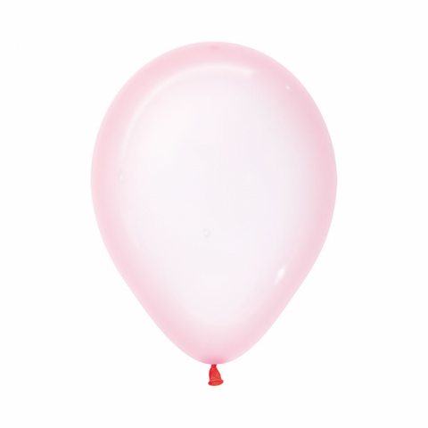30cm Balloon Crystal Pastel Pink (Single) - The Pretty Prop Shop Parties, Auckland New Zealand