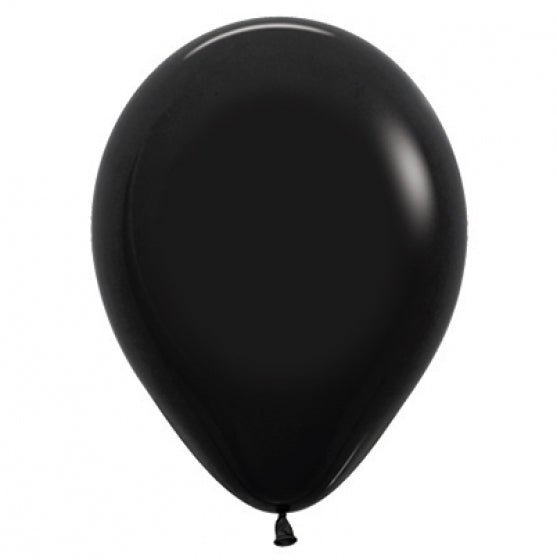 30cm Balloon Black (Single) - The Pretty Prop Shop Parties