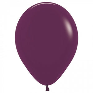 30cm Balloon Burgundy (Single) - The Pretty Prop Shop Parties