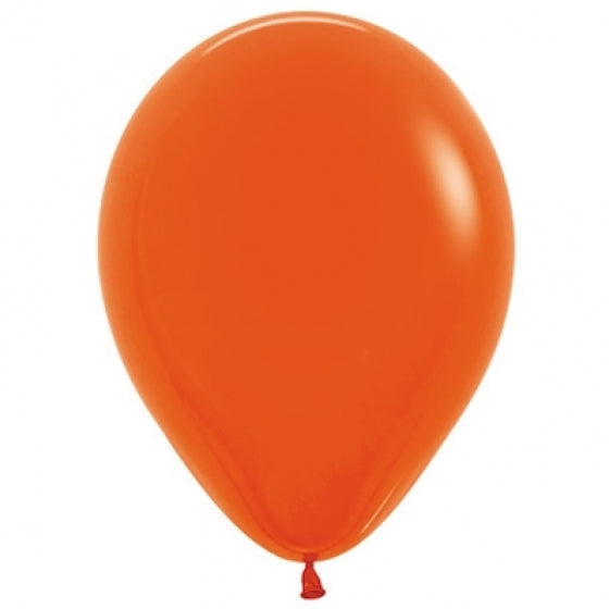 30cm Balloon Orange (Single) - The Pretty Prop Shop Parties, Auckland New Zealand