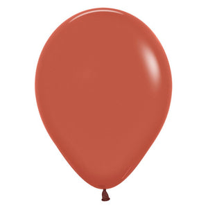 30cm Balloon Terracotta (Single)