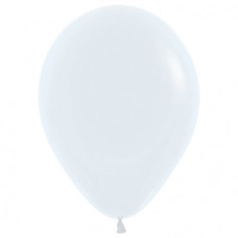 30cm Balloon White (Single) - The Pretty Prop Shop Parties, Auckland New Zealand