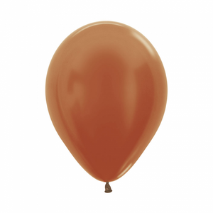 30cm Balloon Metallic Copper (Single) - The Pretty Prop Shop Parties, Auckland New Zealand
