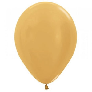 30cm Balloon Metallic Gold (Single) - The Pretty Prop Shop Parties, Auckland New Zealand