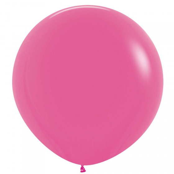 60cm Balloon Fuschia (Single)