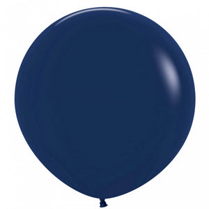 60cm Balloon Navy Blue (Single) - The Pretty Prop Shop Parties