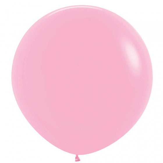 60cm Balloon Bubblegum Pink (Single) - The Pretty Prop Shop Parties