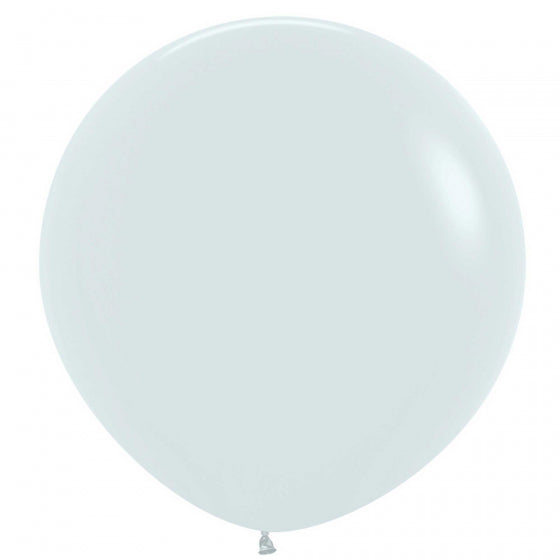 60cm Balloon White (Single)