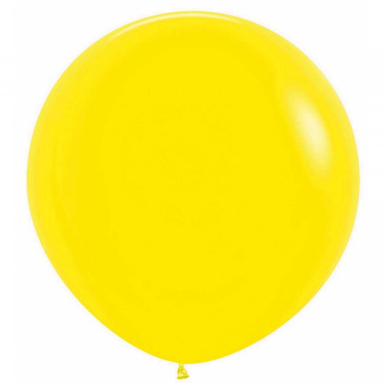 60cm Balloon Yellow (Single) - The Pretty Prop Shop Parties