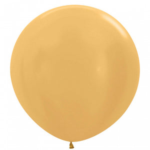 60cm Balloon Metallic Gold (Single) - The Pretty Prop Shop Parties
