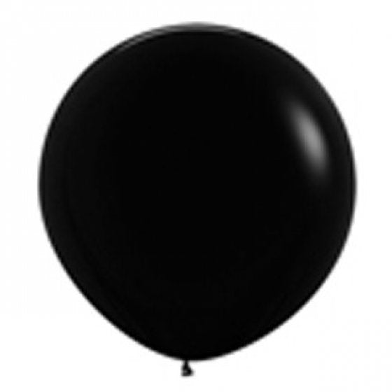 90cm Balloon Black (Single) - The Pretty Prop Shop Parties