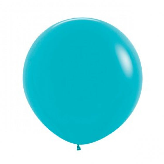 90cm Balloon Caribbean Blue (Single)
