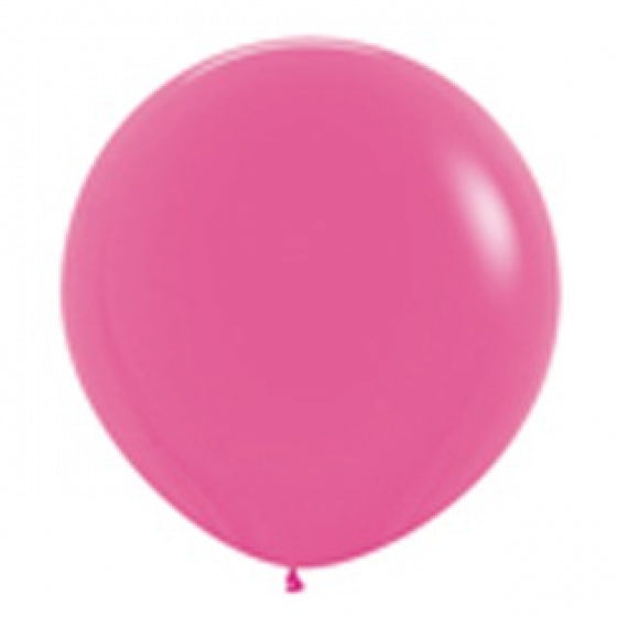 90cm Balloon Fuschia (Single)