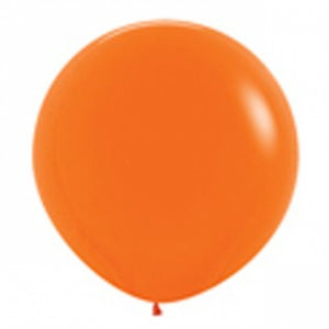 90cm Balloon Orange (Single) - The Pretty Prop Shop Parties