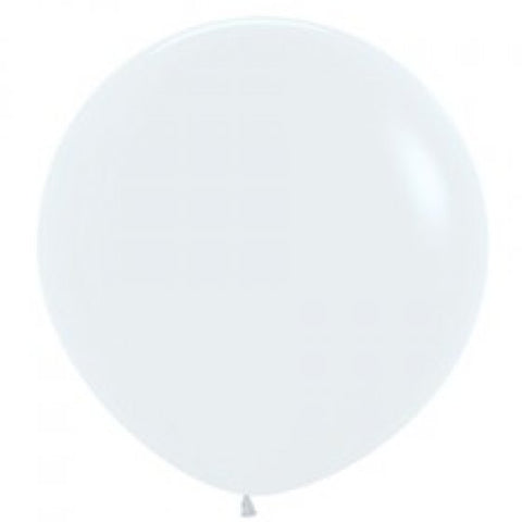 90cm Balloon White (Single)