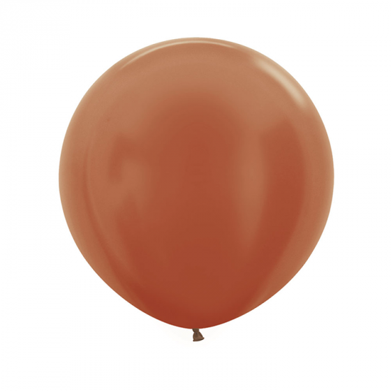 90cm Balloon Metallic Copper (Single) - The Pretty Prop Shop Parties, Auckland New Zealand