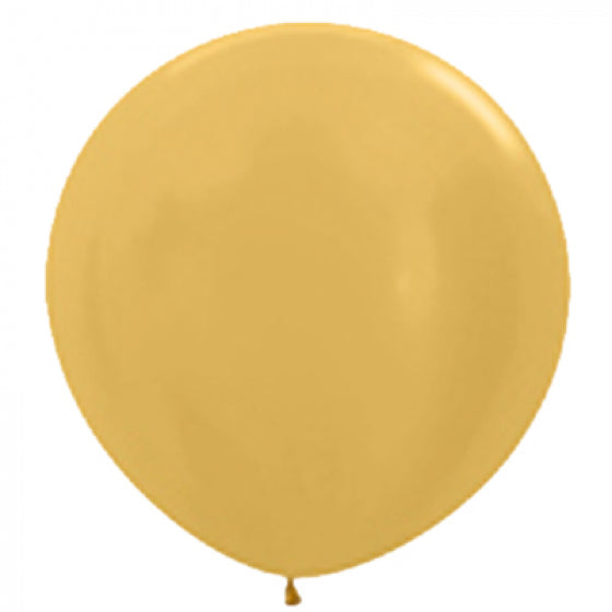 90cm Balloon Metallic Gold (Single) - The Pretty Prop Shop Parties