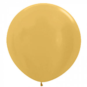 90cm Balloon Metallic Gold (Single) - The Pretty Prop Shop Parties, Auckland New Zealand