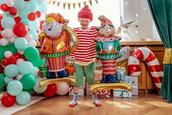 Standing Elf Foil Balloon - The Pretty Prop Shop Parties