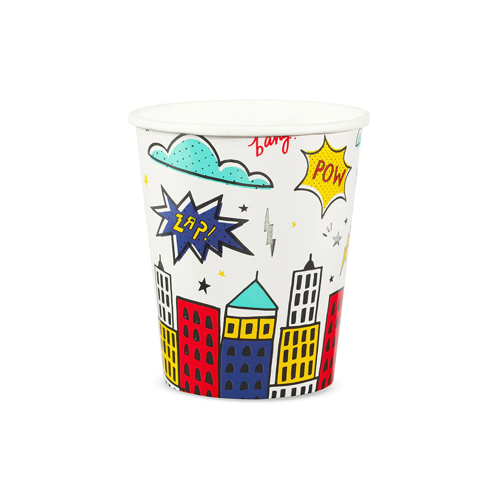 Superhero Cups - The Pretty Prop Shop Parties