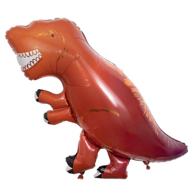T-Rex Dinosaur Foil Balloon - The Pretty Prop Shop Parties