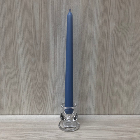 Taper Dinner Candle - Wedgewood Blue - The Pretty Prop Shop Parties