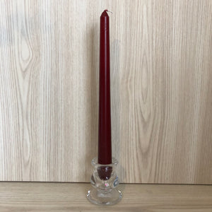 Taper Dinner Candle - Cranberry - The Pretty Prop Shop Parties, Auckland New Zealand